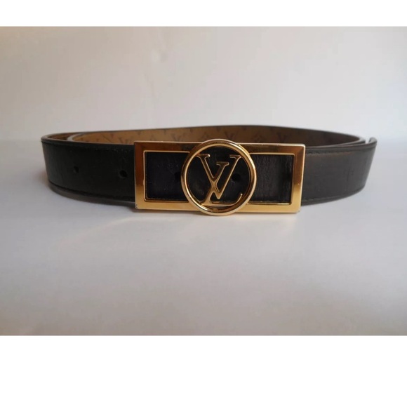 AUTHENTIC LOUIS VUITTON PARIS WOMEN'S BELT 34"/85cm Size Small 💝 - Picture 1 of 4